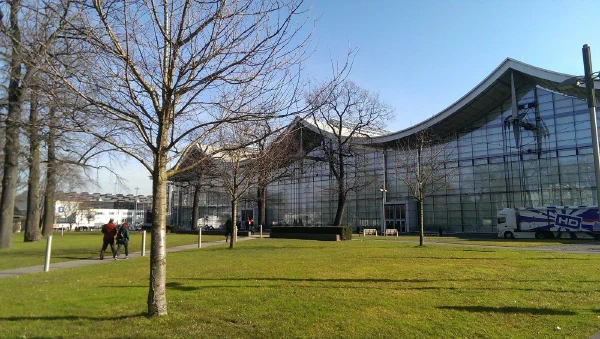 CeBIT exhibition hall