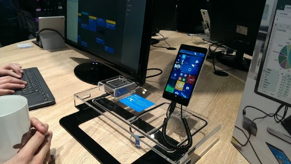 CeBIT exhibition floor